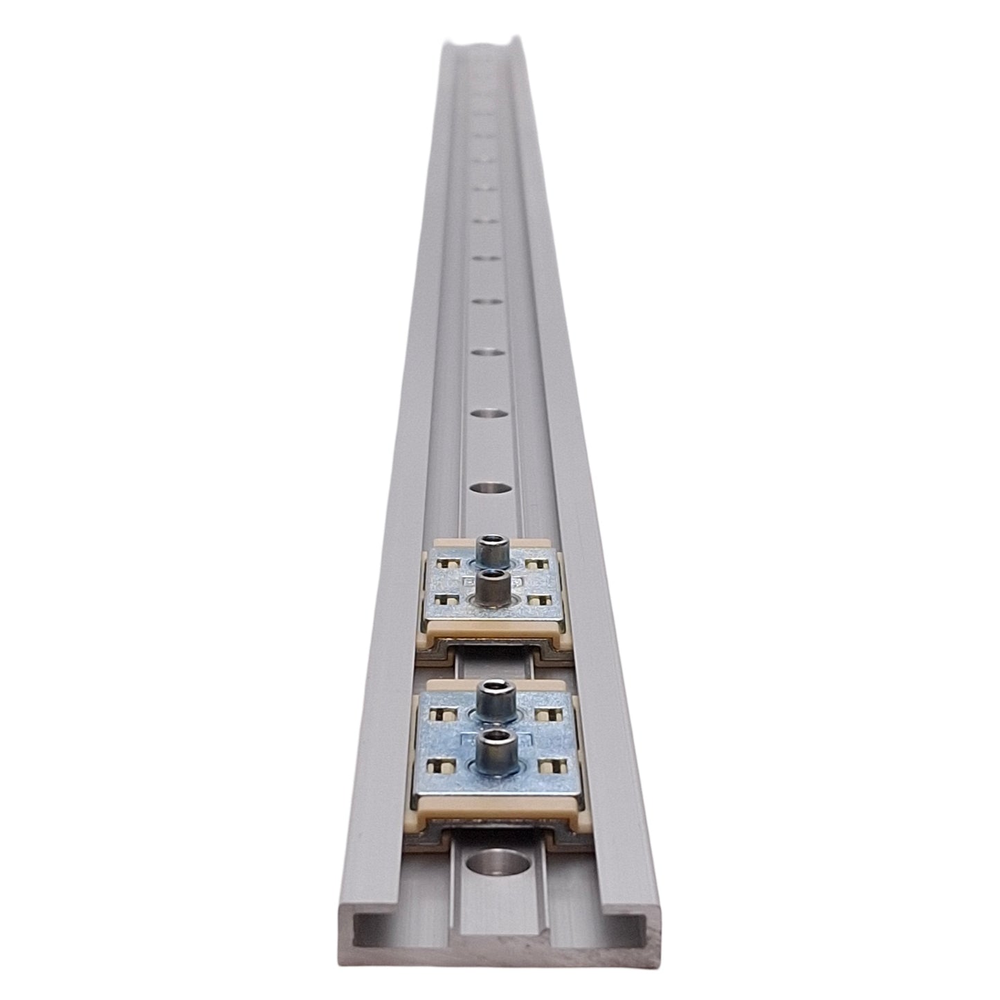 Used Igus NS-01-40 drylin N Guide Rail & Carriages, Aluminum, 40x1000mm, 157lbf Load