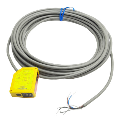 New Banner Q50BVI L-GAGE LED Measurement Sensor, 100-300mm Range, 15-30VDC, 4-20mA