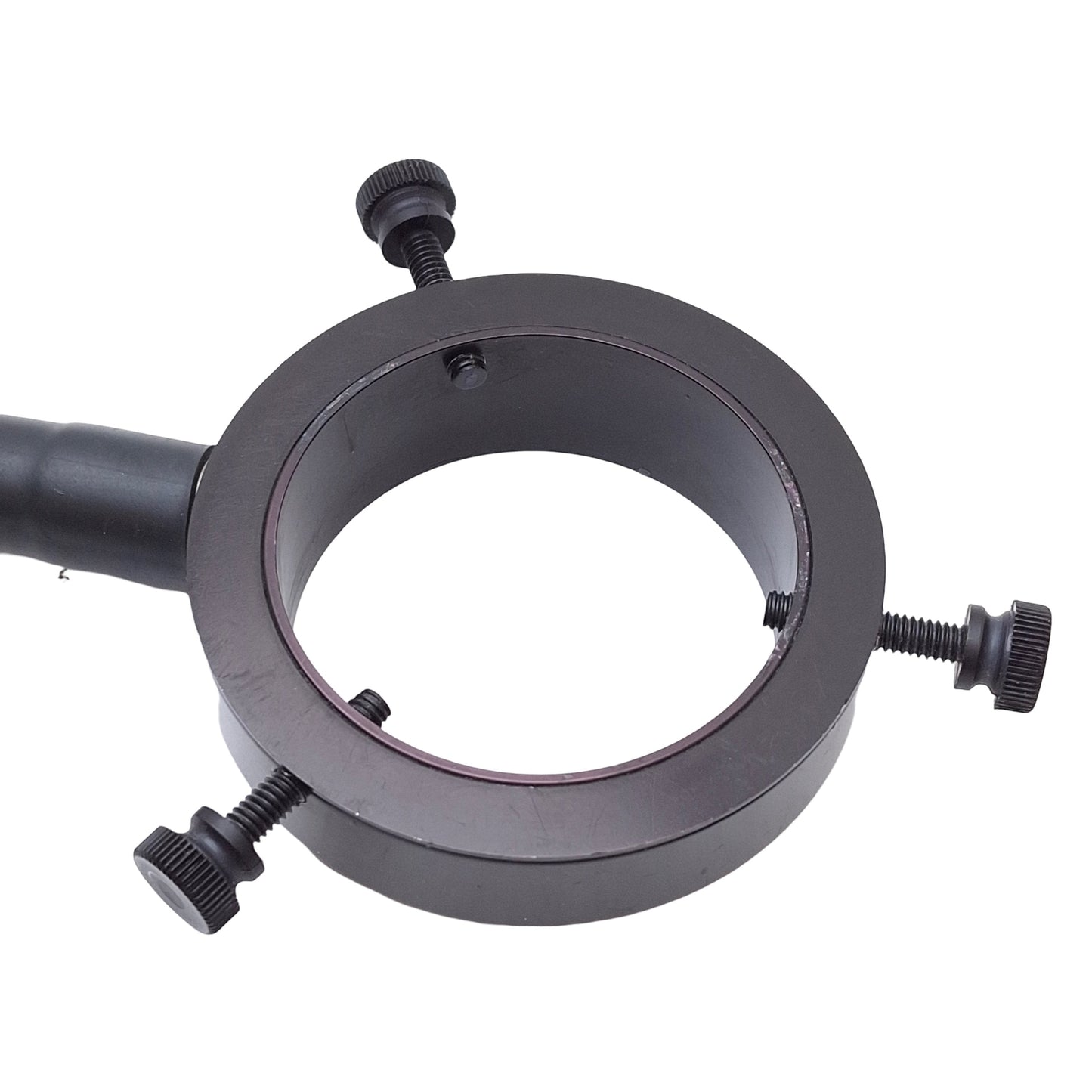 Used Fiber Optic Ring Light Guide, ø2in ID, ø1/2in OD Input, ø8mm Bundle, 4ft Long