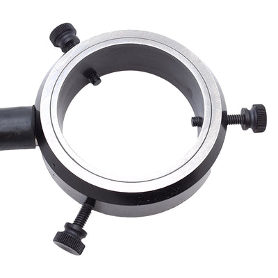 Used Fiber Optic Ring Light Guide, ø2in ID, ø1/2in OD Input, ø8mm Bundle, 4ft Long
