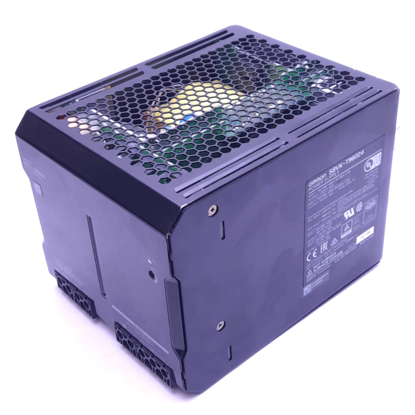 Used Omron S8VK-T96024 Switching Power Supply, 380-480VAC 2/3-Ph, 24VDC 40A Out, 960W