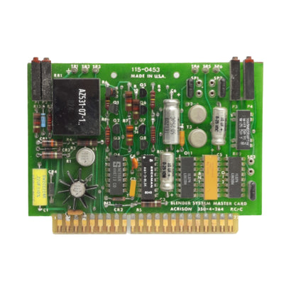 Used Acrison Inc 115-0453 / 350-4-264 Master Card Module For Continuous Blender