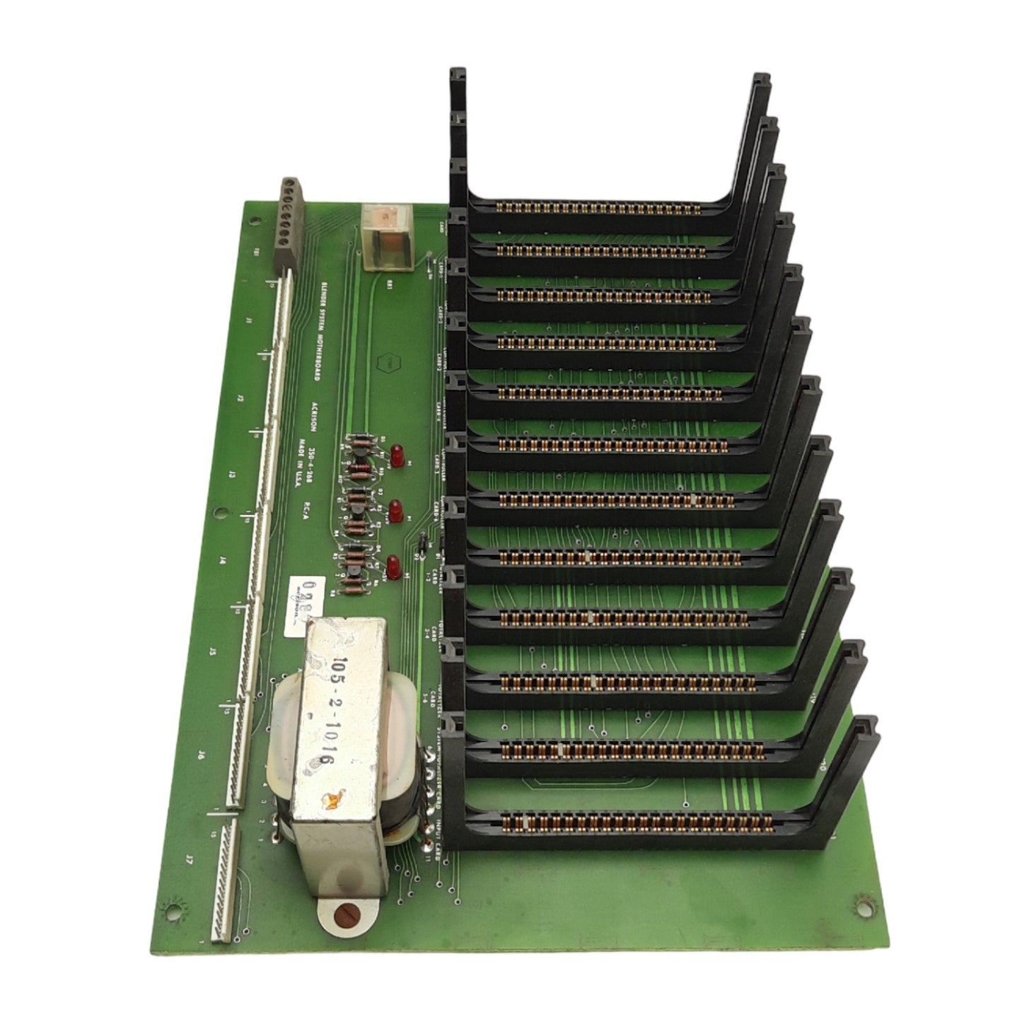 Used Acrison Inc 350-4-268 Blender System Motherboard Module, 12-Slots