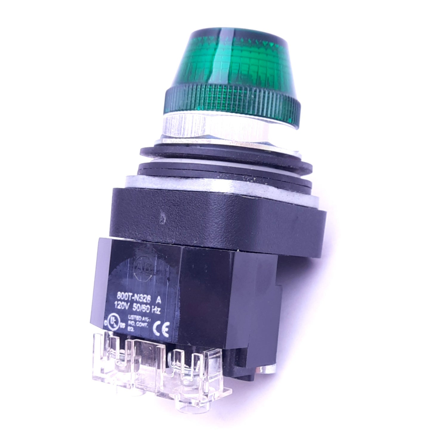 New – Open box Allen Bradley 800T-PH16G Green Indicator Pilot Light, ø30mm, 120VAC LED