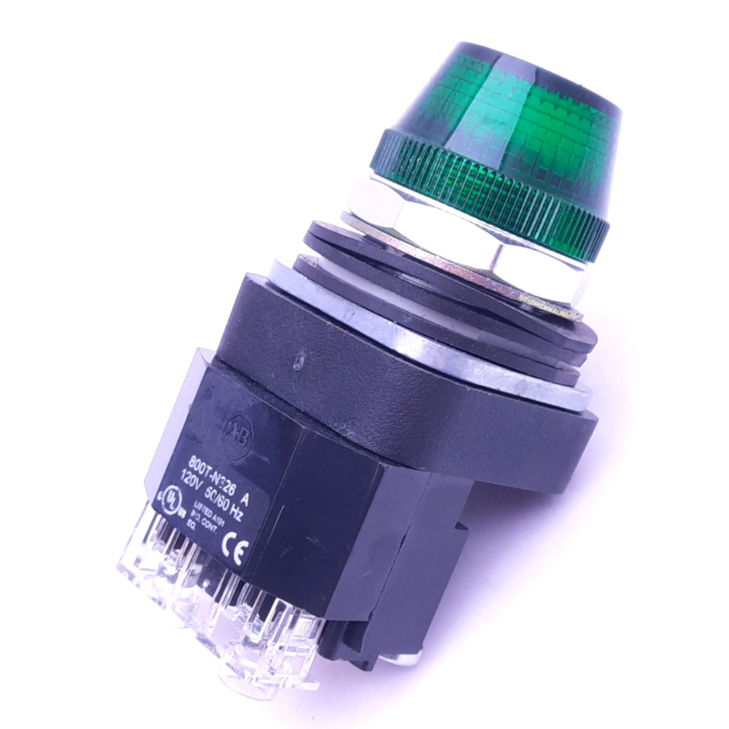 New – Open box Allen Bradley 800T-P16G Green Indicator Pilot Light, ø30mm, 120VAC Lamp