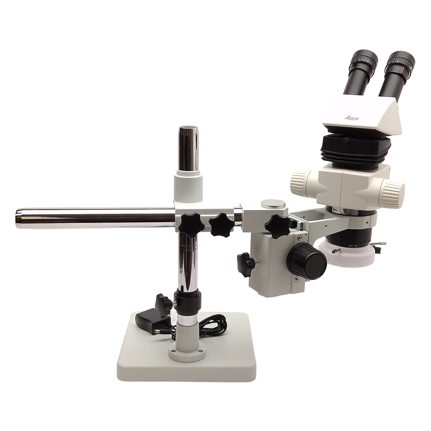 Used Leica M80 Stereo Microscope w/ Ring Light & Stand, 7.5X-60X, 0.63X Achromatic