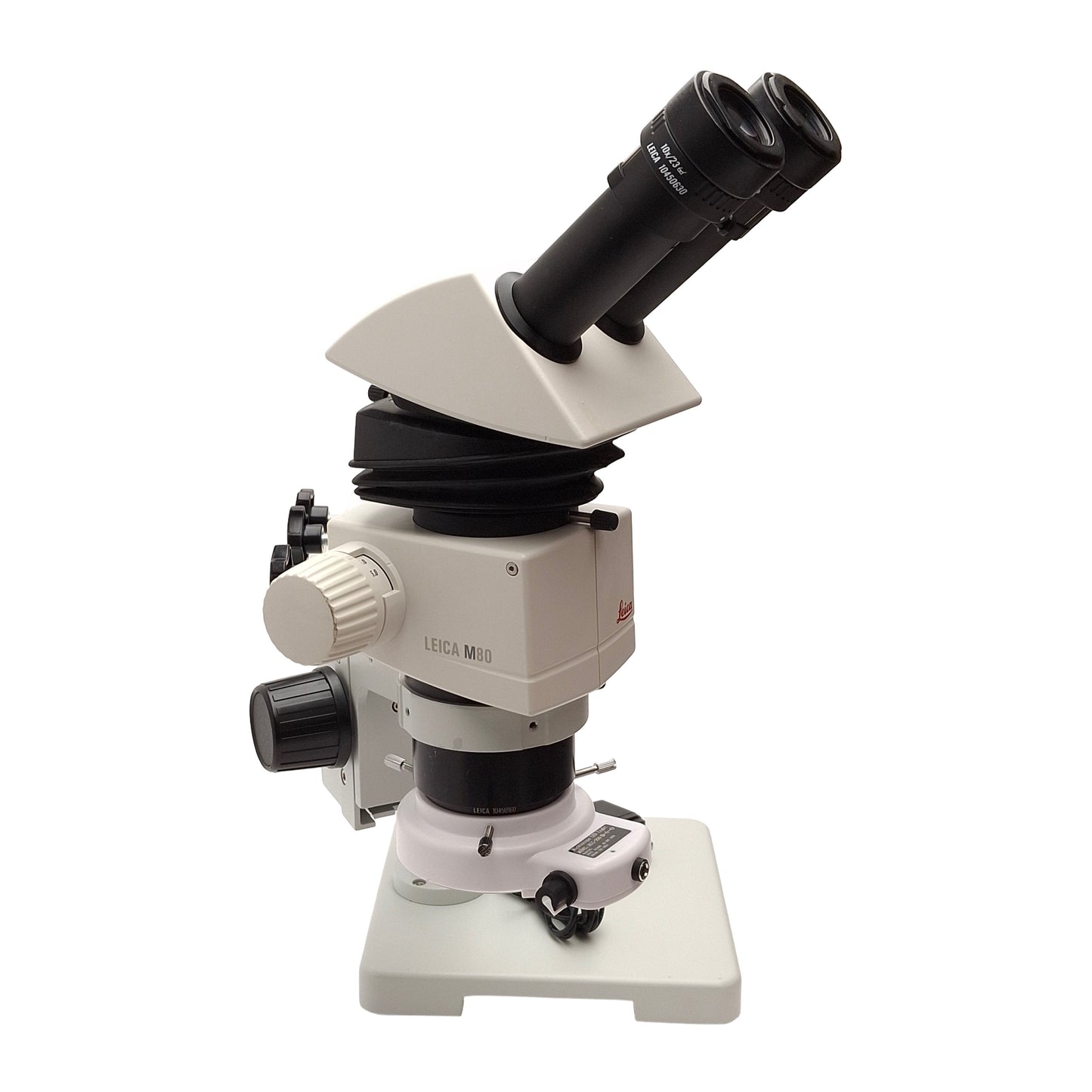 Used Leica M80 Stereo Microscope w/ Ring Light & Stand, 7.5X-60X, 0.63X Achromatic