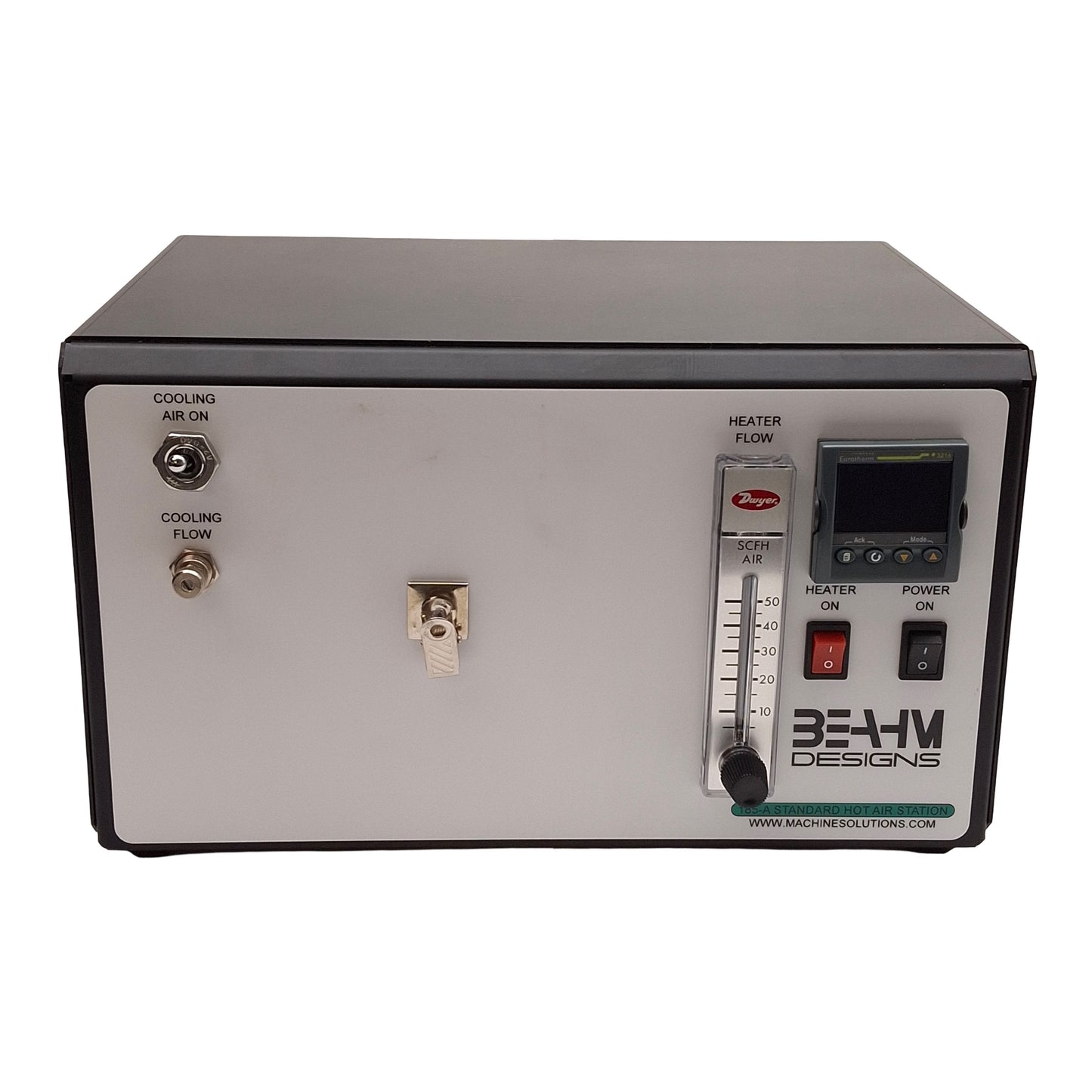 Used Beahm 185-A Standard Hot Air System, 200-750°F, 5-50SCFH, 100-120PSI, 120/240VAC