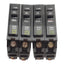 Used Lot of 4 Square-D QOB120 Circuit Breaker, 1-Pole, 20A 120/240VAC 48VDC, Bolt-On