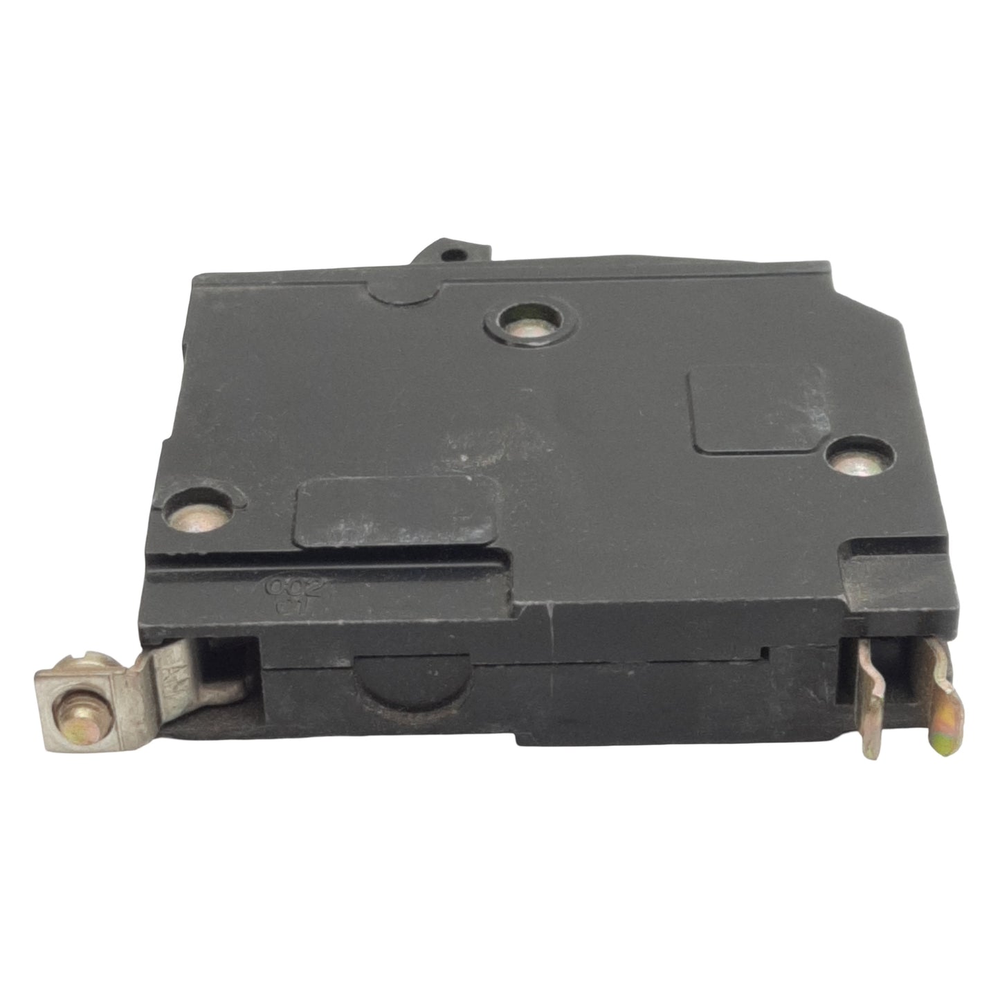 Used Lot of 4 Square-D QOB120 Circuit Breaker, 1-Pole, 20A 120/240VAC 48VDC, Bolt-On