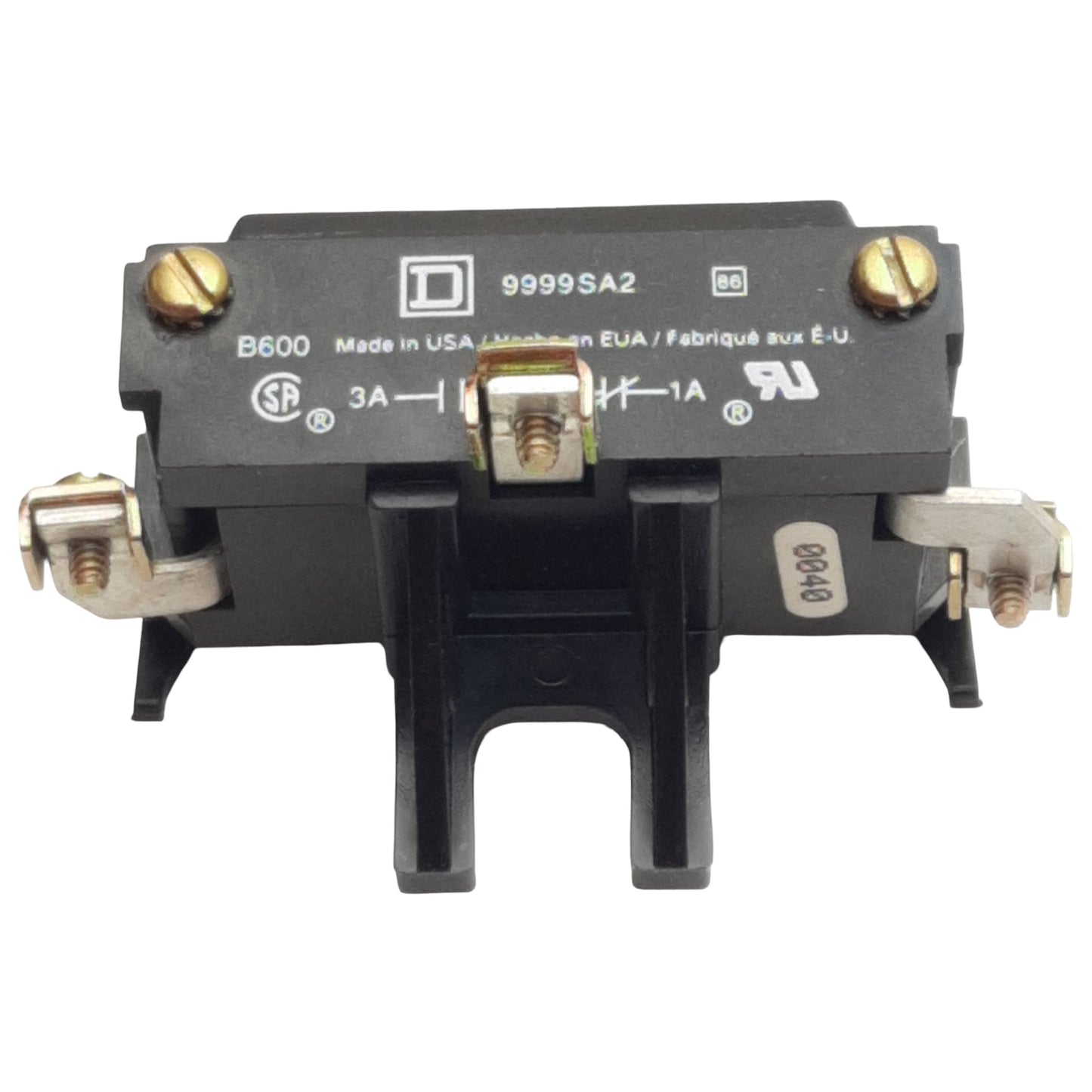 New Square-D 9999SA2 Start-Stop Pushbutton Kit, For Type S/00-4, Panel Mount, NEMA 1