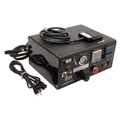 Used Beahm 220-B Thermal Die Bonder, 200-500°F, 0-100PSI, 1-9999sec Timer, 120VAC
