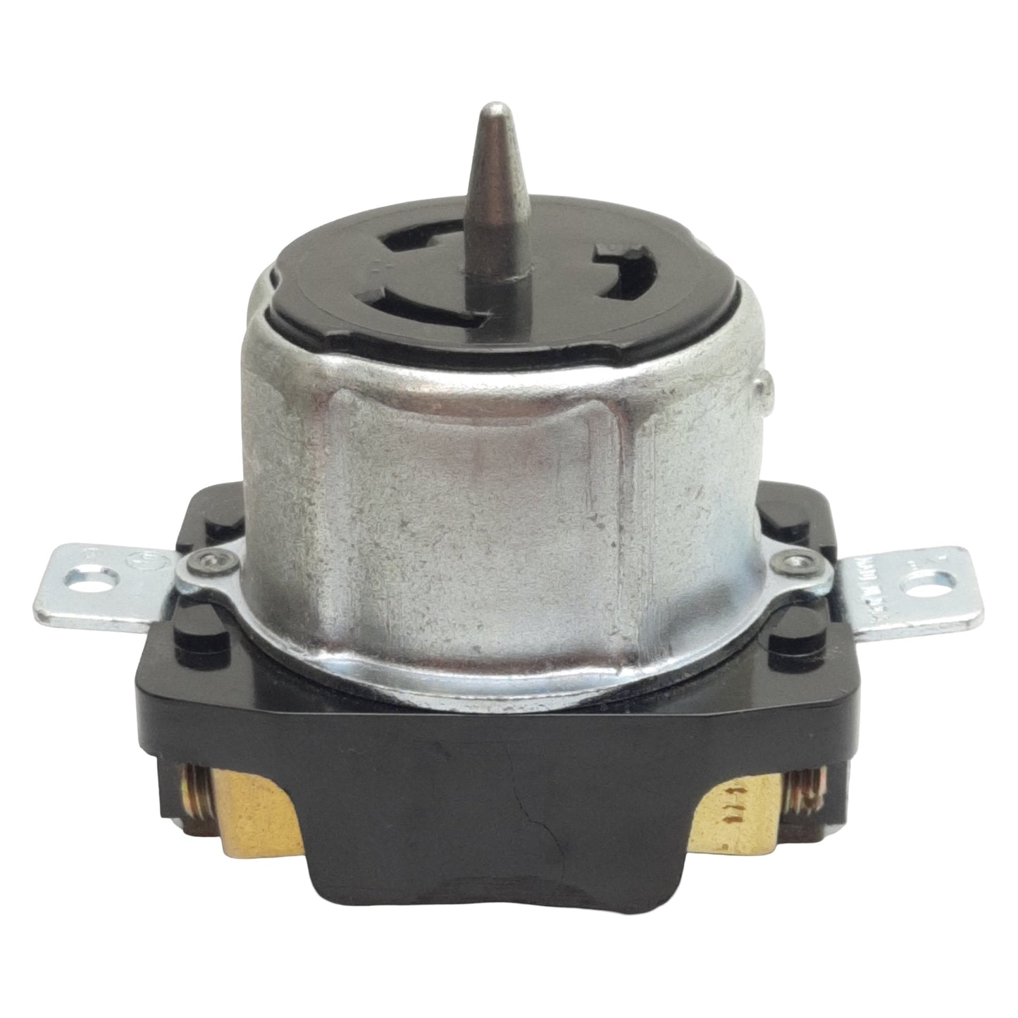 Used Hubbell CS8369 Twist-Lock Locking Plug, 3-Poles 3-Phase, 50A 250VAC, Flush Mount