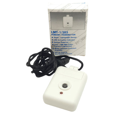 New Linear LMT-1/303 Pendant Transmitter, 12VAC GP-23 Battery, 600ft Range w/ CP-90