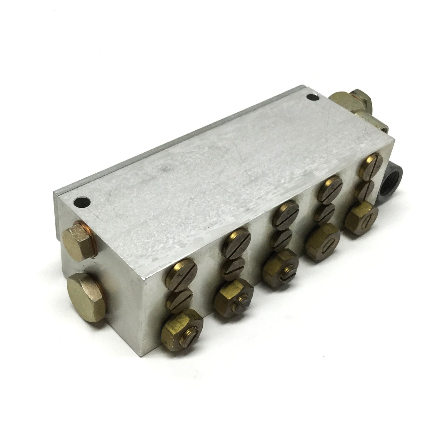 Used NSK Vogel MVA5-P1x4P2 Air/Oil Lubrication Mixing 5-Valve Block from Mycenter CNC