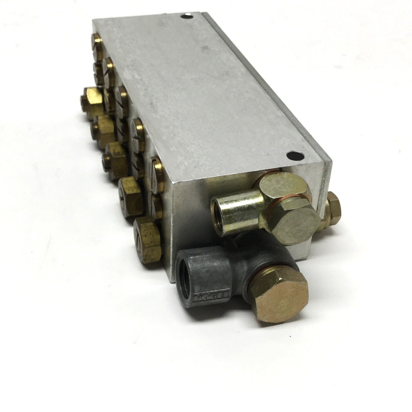 Used NSK Vogel MVA5-P1x4P2 Air/Oil Lubrication Mixing 5-Valve Block from Mycenter CNC