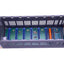 Used Texas Instruments 305-04B/05B PLC Rack w/ Controller, 120/240VAC In, 24VDC Out