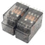 Used Lot of 2 Tyco KHAU-17A11N-120 Ice Cube Relay, 4PDT, 5A 120VAC/28VDC, 120VAC Coil