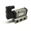 Used SMC VF5144-1DZ Solenoid Valve 5-Port, 2-Position, 1/2" NPT Base, 110/120VAC Coil