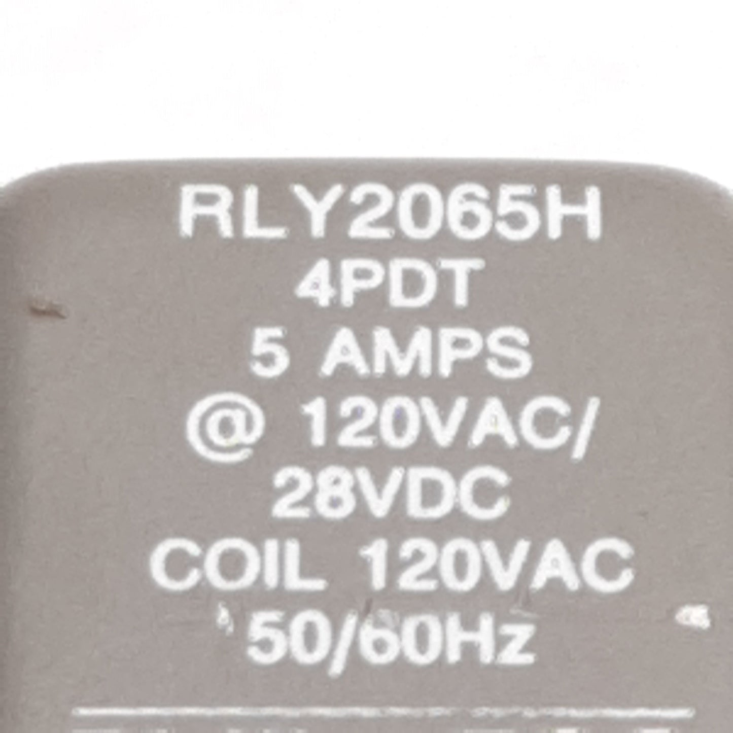 Used PhilipsECG RLY2065H Hazardous Location Relay, 4PDT, 5A 120VAC/28VDC, 120VAC Coil