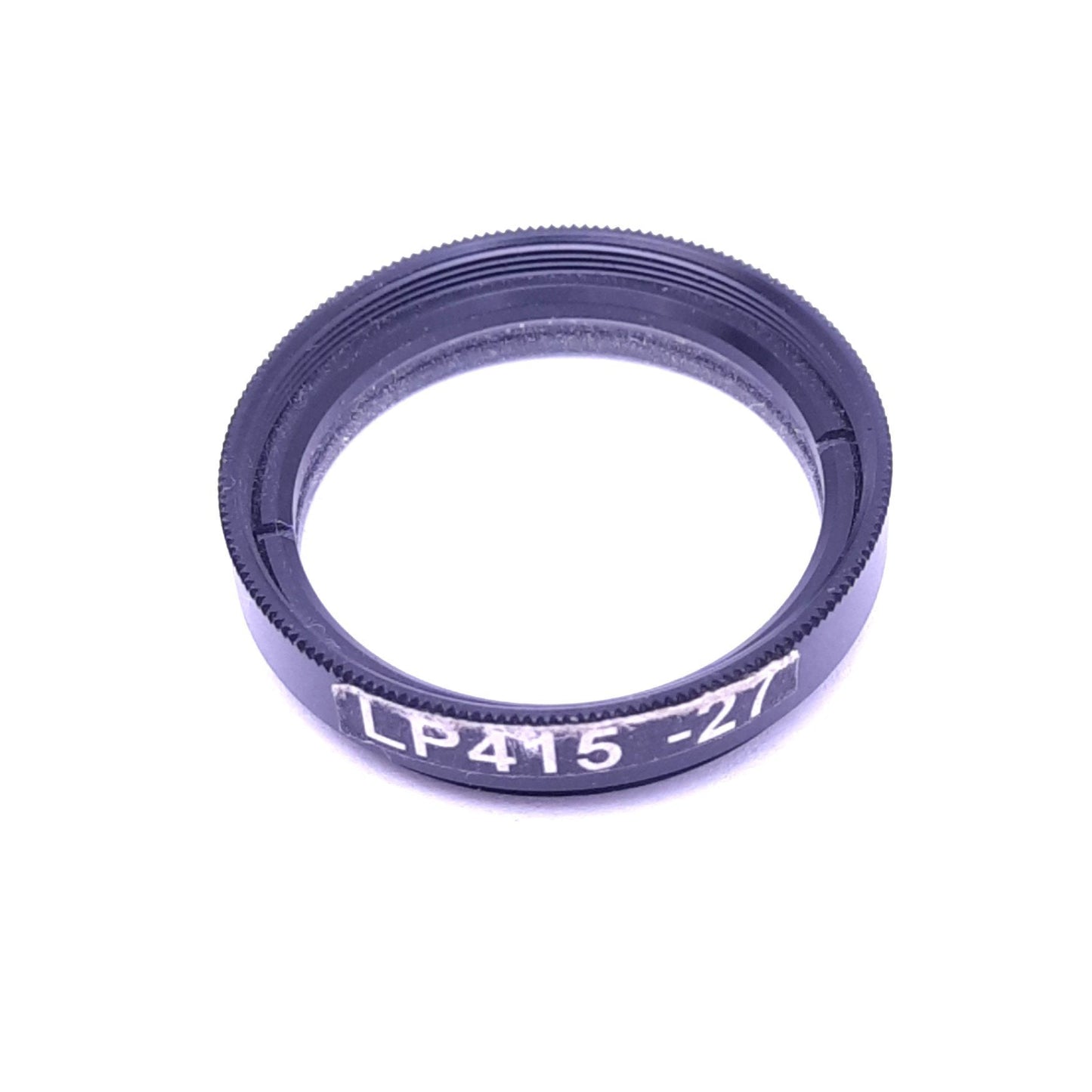 Used MidOpt LP415-27 UV Blocking Protective Window for Lens, ø22.5mm, 415-1100nm Pass