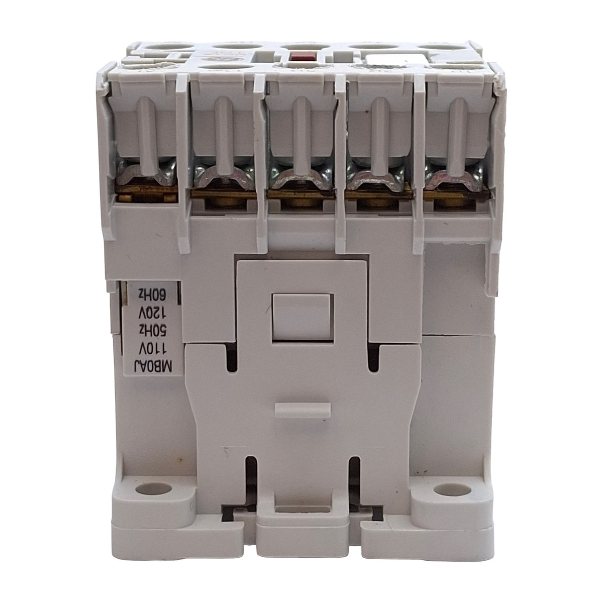 Used GE MC1A310AT Mini Contactor, 3-Pole + 1NO Aux, 16A 690VAC 4kW, 120VAC Coil