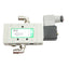 Used Numatics L22BA452B000061 Solenoid Valve 2/5 Way, 1-10bar, 1/4in NPTF, 24VDC Coil