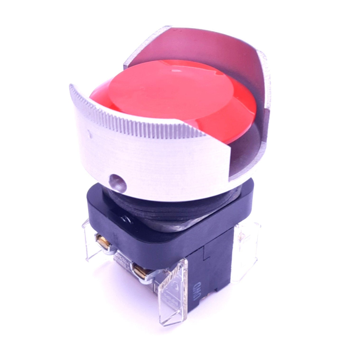 Used Allen Bradley 800T-FXA5 Push/Pull E-Stop Switch w/ Guard, ø30mm, 2NCLB, 600V 10A