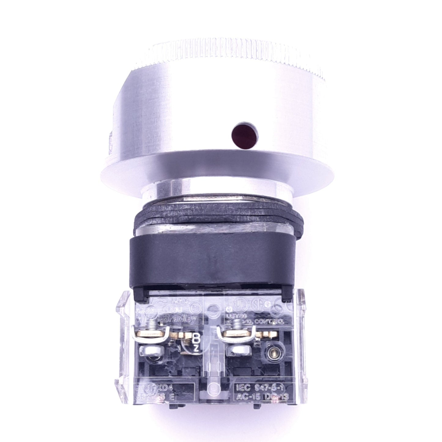 Used Allen Bradley 800T-FXA5 Push/Pull E-Stop Switch w/ Guard, ø30mm, 2NCLB, 600V 10A