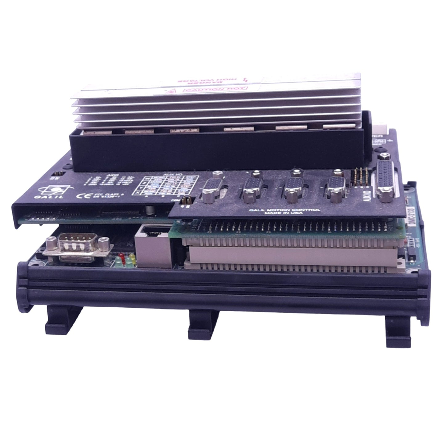 Used Galil AMP-20540 Servo Drive, 4-Axis, 8 Analog Inputs, 18-60VDC 7A, 500W/Axis