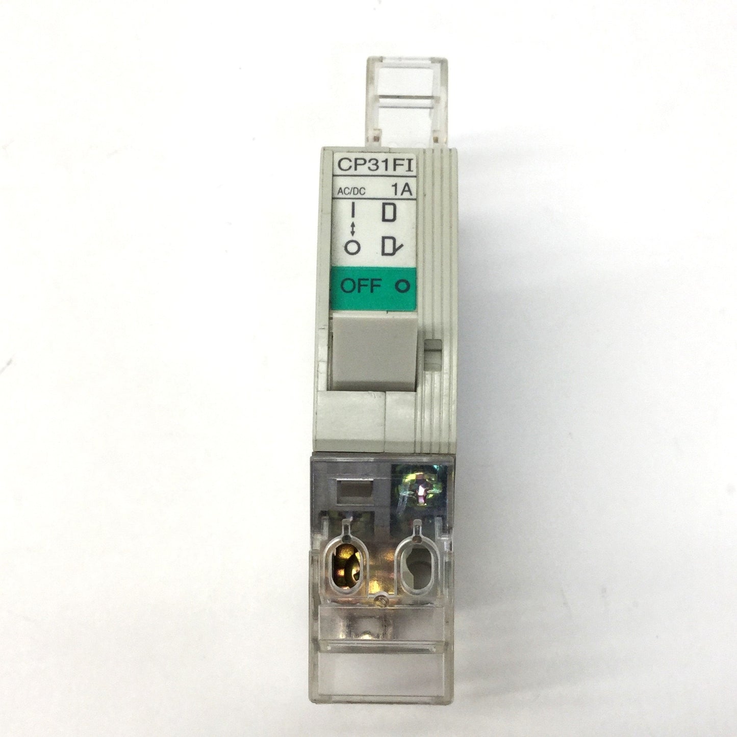Used Fuji CP31FI/1K Circuit Breaker 1-Pole, Instantaneous Trip, 1A, 240VAC/60VDC