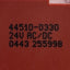 Used Omron 44510-0330 Sti SR06AM Safety Monitoring Relay, 3NO+1NC Aux, 24VAC/DC