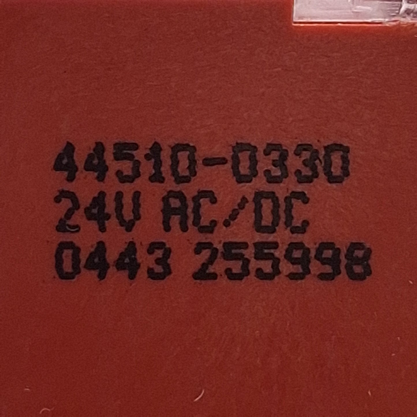 Used Omron 44510-0330 Sti SR06AM Safety Monitoring Relay, 3NO+1NC Aux, 24VAC/DC