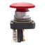 Used Allen Bradley 800T-FXT6A Red Pushbutton, Push-Pull/Twist-to-Reset, 1NO+1NC, 600V