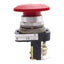 Used Allen Bradley 800T-FXT6A Red Pushbutton, Push-Pull/Twist-to-Reset, 1NO+1NC, 600V
