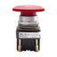 Used Allen Bradley 800T-FXT6A Red Pushbutton, Push-Pull/Twist-to-Reset, 1NO+1NC, 600V