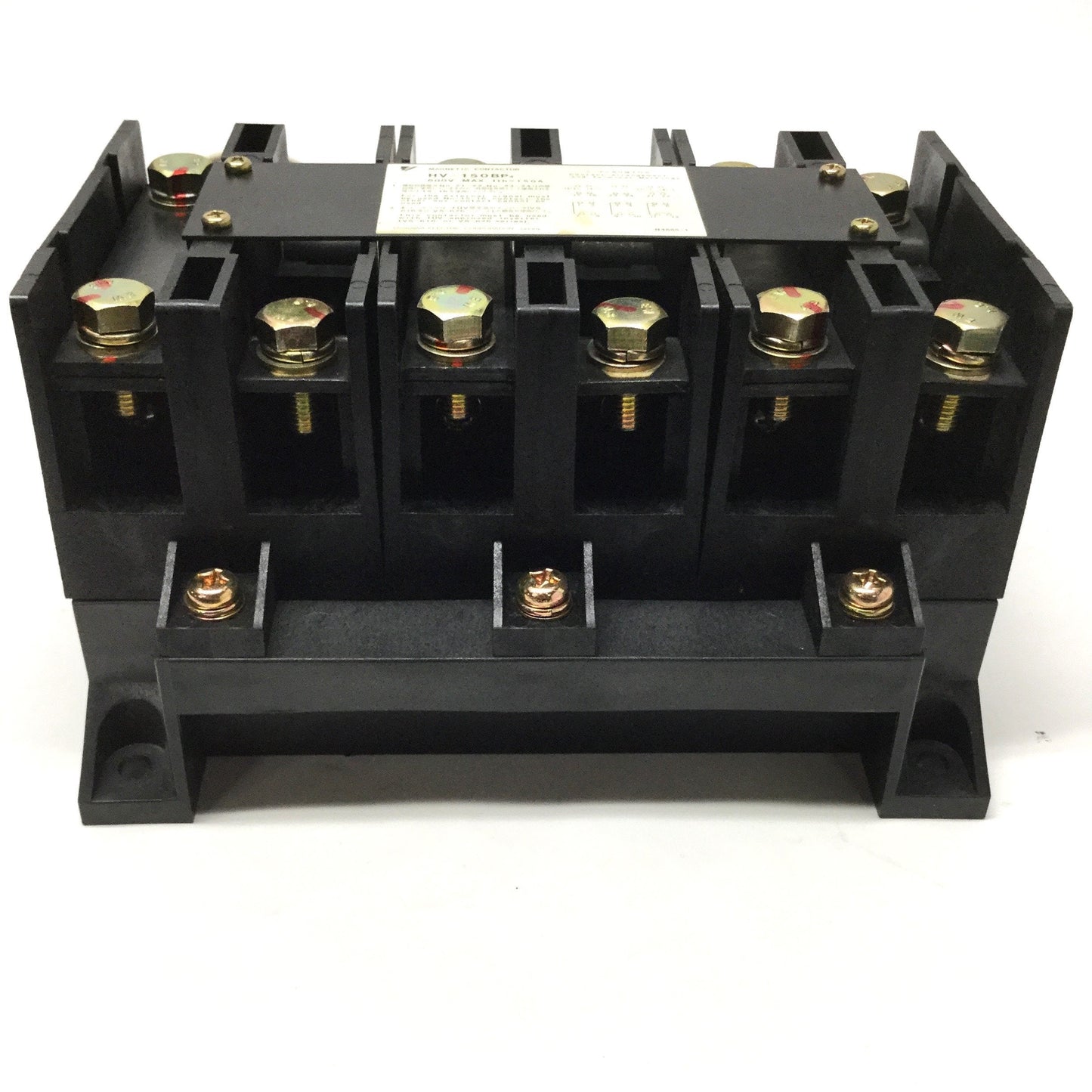 Used Yaskawa HV-150BP4 Magnetic Contactor for IPM Motor Inverter 150A 600VAC, 3NO-3NC