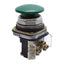 Used Allen Bradley 800T-D1A Green Momentary Mushroom Head Pushbutton 1NC+1NO 600VAC
