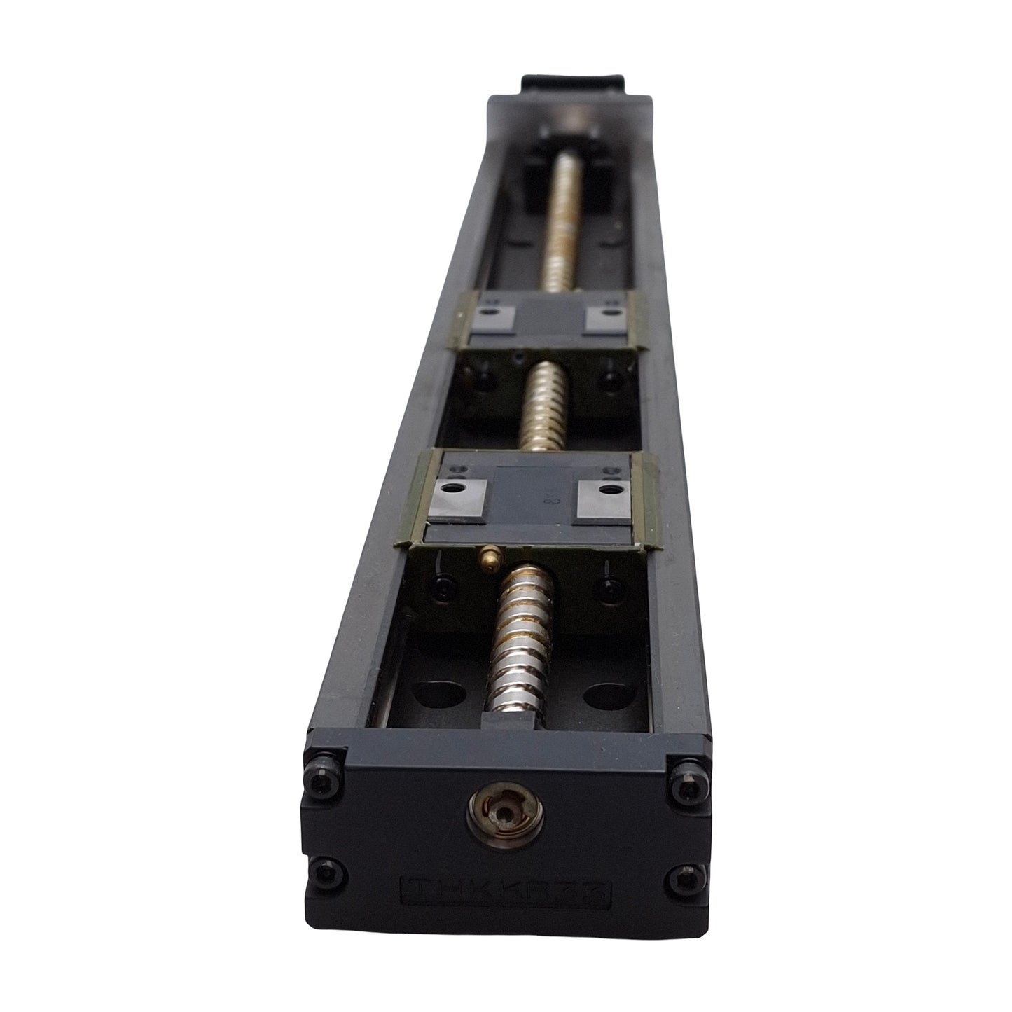 Used THK KR3306D-0290 Dual Carriage Linear Actuator, 6mm Lead, 290mm Stroke, 4900N