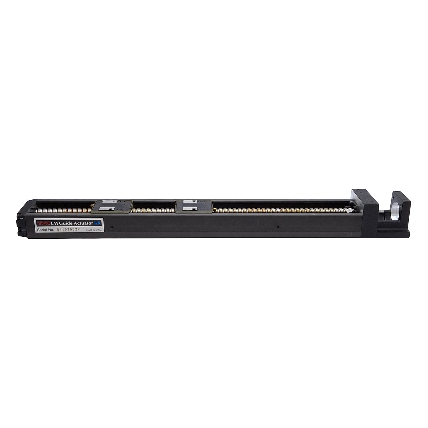 Used THK KR3306D-0290 Dual Carriage Linear Actuator, 6mm Lead, 290mm Stroke, 4900N