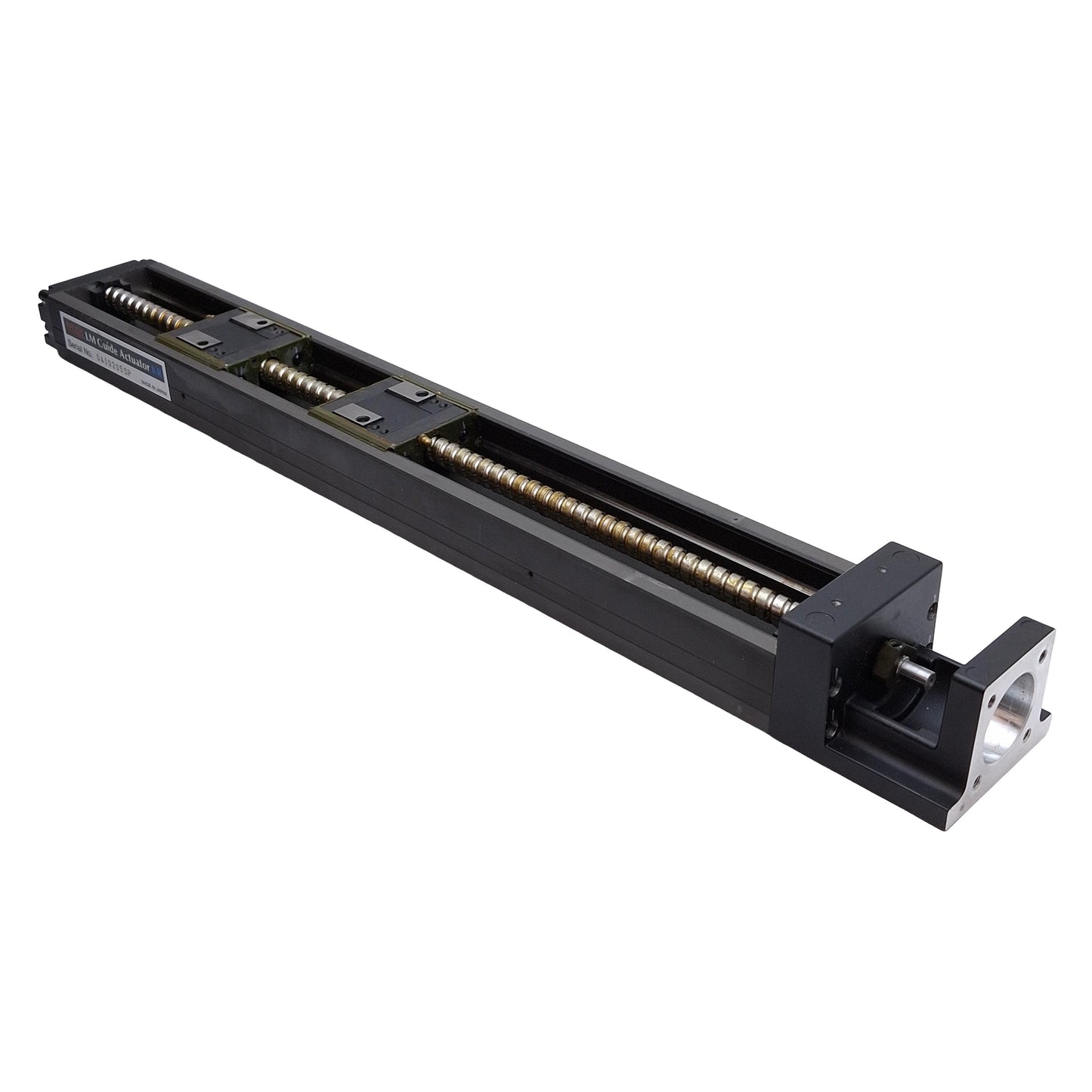 Used THK KR3306D-0290 Dual Carriage Linear Actuator, 6mm Lead, 290mm Stroke, 4900N