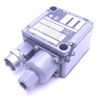 Used Allen Bradley 836T-T253J Pressure Control Switch, 12-150psi Set, 350psi Max