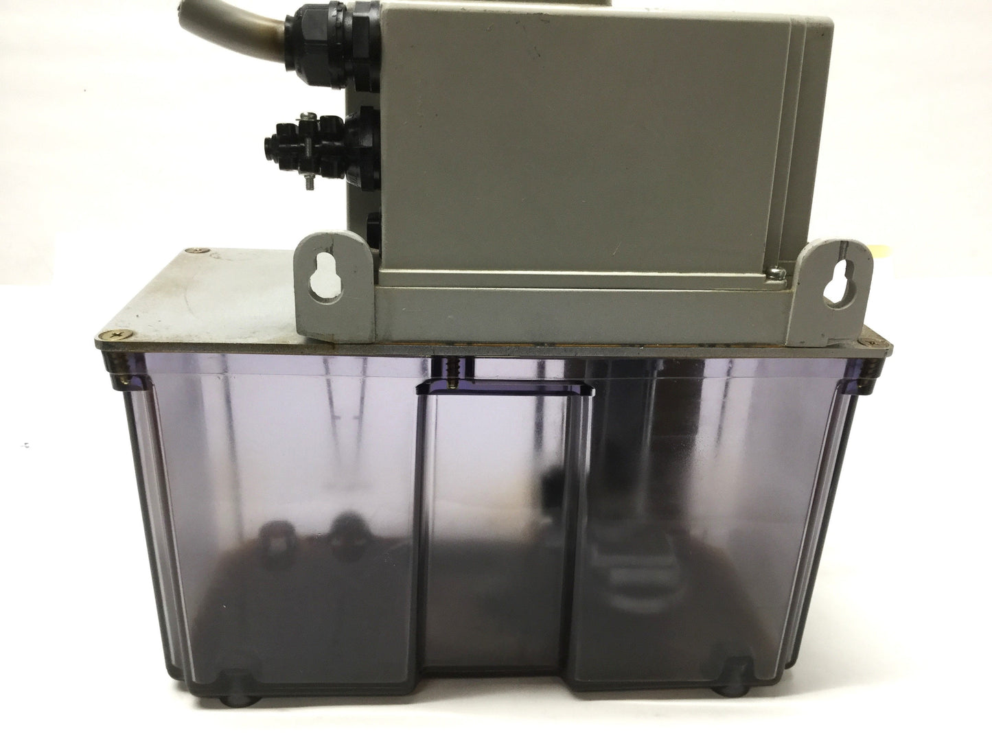 Used MYLUB-21 AMO-II-150S Automatic Machine Way Oil Lubrication 3L Pump System 200VAC