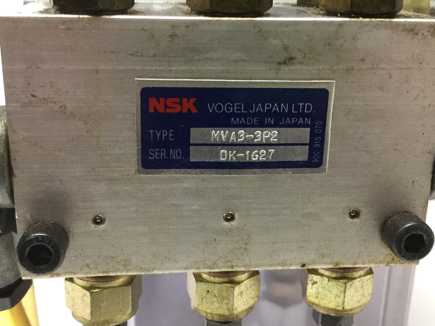 Used NSK Vogel OAE Machine Tool Spindle Oil-Air Lubrication Pump System, 2.7L