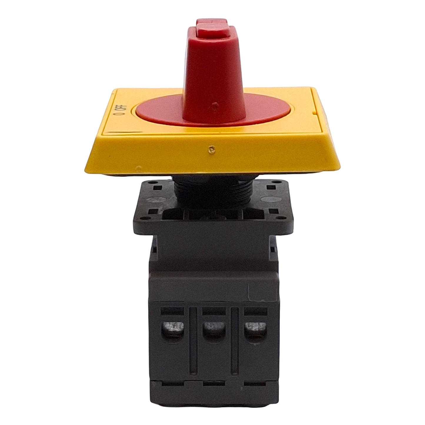 Used ABB OT32ET3 Rotary Disconnect Switch, 3-Pole, 40A 600VAC 25HP, Panel Mount