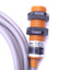 Used Omron E3F-3L Photoelectric Switch Cable, 2-Wire, 12-24VDC, 100mA Out Max, 6ft