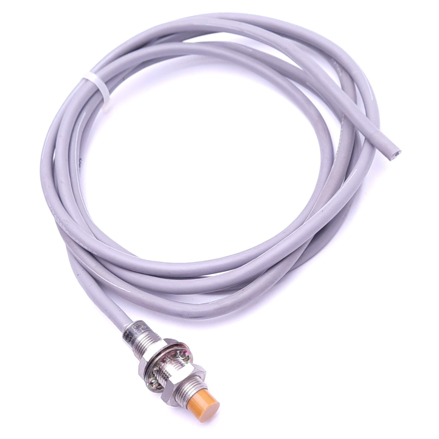 Used Omron TL-X5ME1 Proximity Switch Cable, 10-40VDC, 200mA NPN NO Output, 6ft