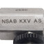 Used Sun Hydraulics NSABKXVAS Gauge Snubber, SAE-4 Male to NPTF 1/4in Female, 6000psi