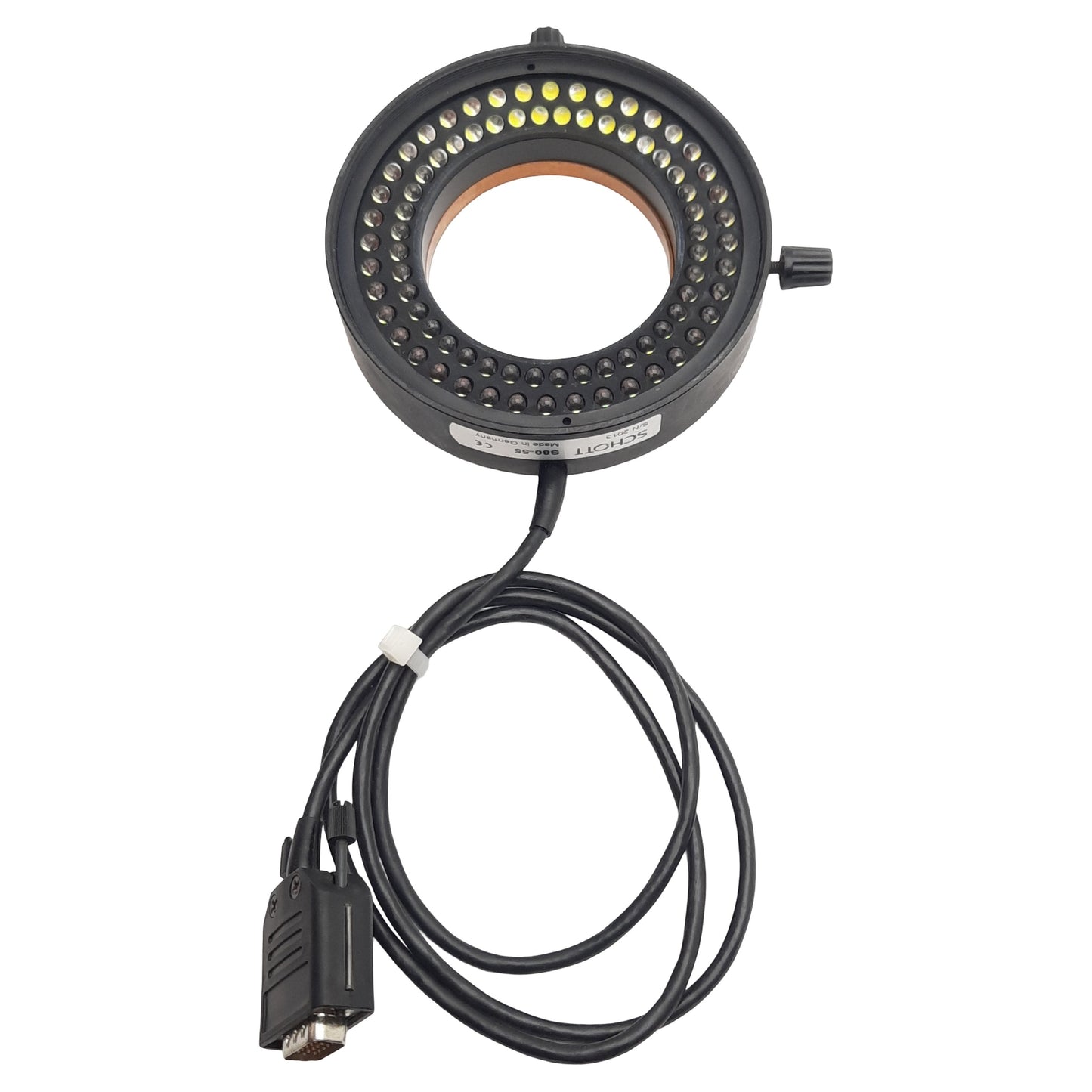 Used Schott S80-55 VisiLED Brightfield Ring Light, 5600K, ø66mm, 100-240VAC, DB15M
