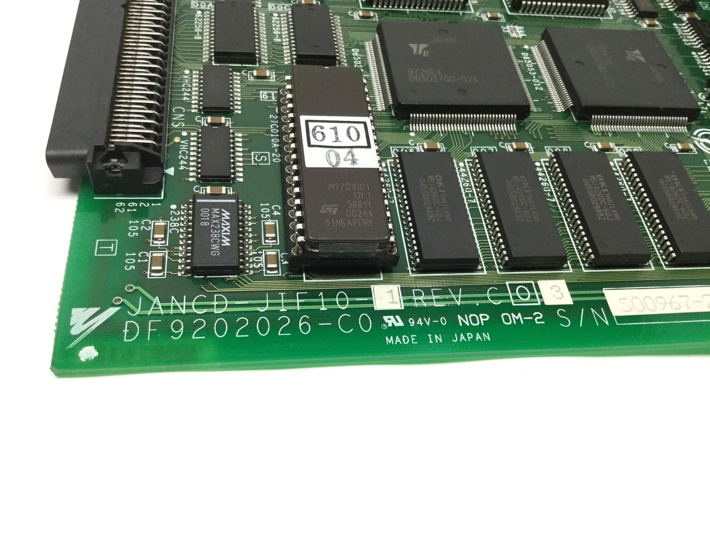 Used Yaskawa JANCD-JIF10-1 YASNAC CNC Machining Control Board PCNC